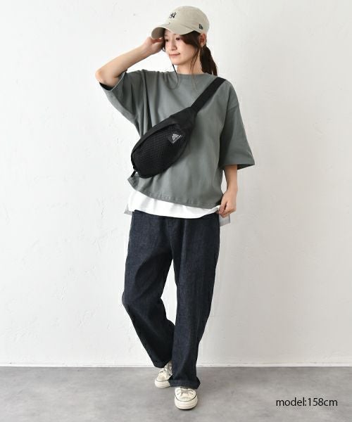 her.｜デニムゆるテーパードパンツ [[CE3PT240501C]][C]