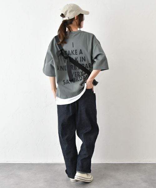 her.｜デニムゆるテーパードパンツ [[CE3PT240501C]][C]