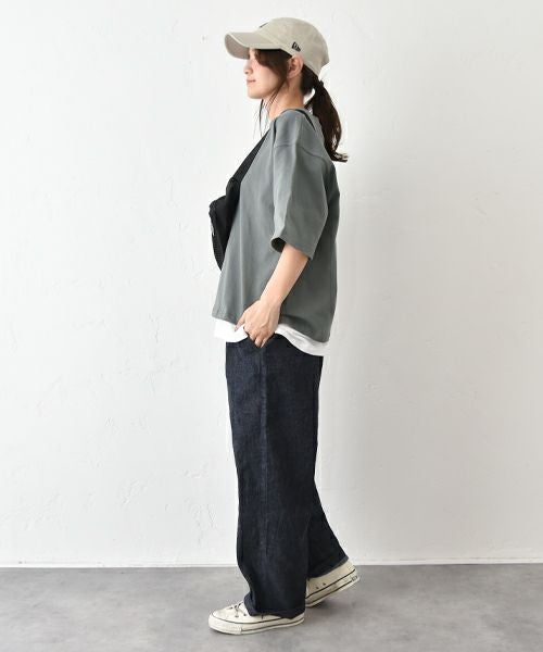 her.｜デニムゆるテーパードパンツ [[CE3PT240501C]][C]