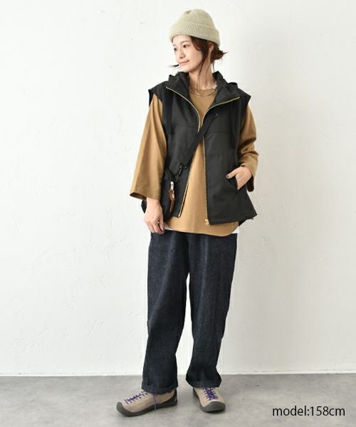 her.｜デニムゆるテーパードパンツ [[CE3PT240501C]][C]