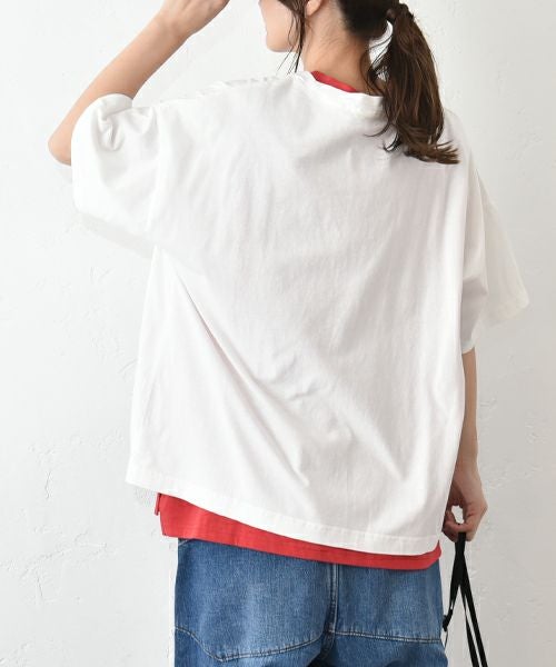 Gives a sense of fullment｜Jump 刺繍Tee [[852329]][C]