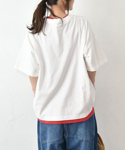 Gives a sense of fullment｜Jump 刺繍Tee [[852329]][C]