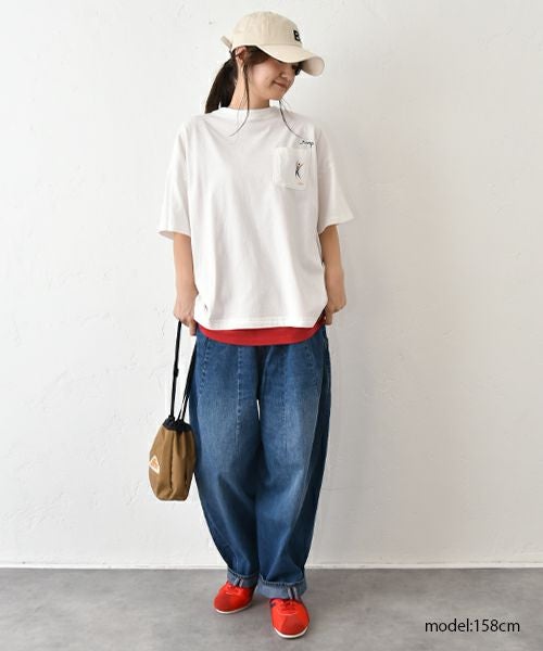 Gives a sense of fullment｜Jump 刺繍Tee [[852329]][C]