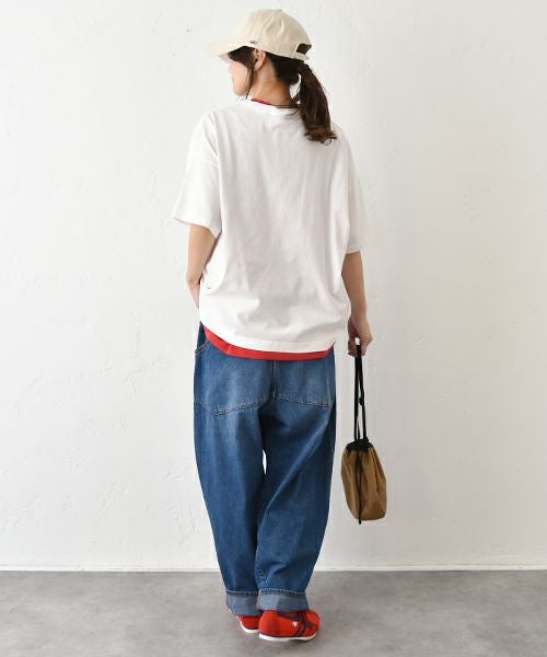 Gives a sense of fullment｜Jump 刺繍Tee [[852329]][C]