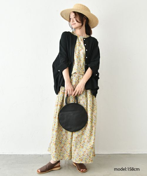 No18｜袖カフス前開きブラウス [[H25007]][C]