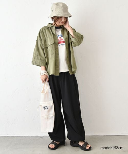 IN THE MARKET｜裾絞りボールパンツ [[IN-095]][C]