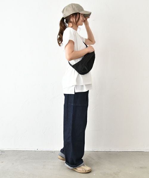 Our.｜フレンチ袖リブ付きカットソー [[C-9036]][C]