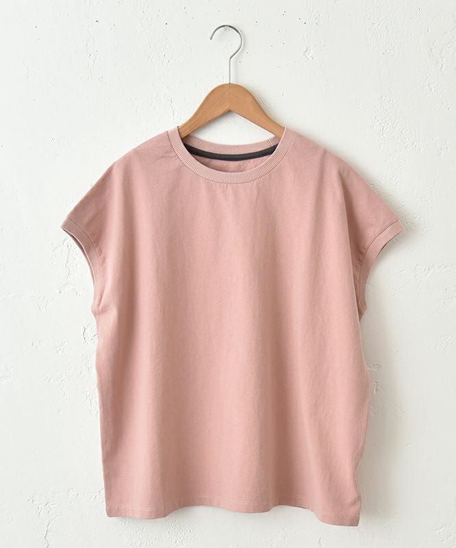 Our.｜フレンチ袖リブ付きカットソー [[C-9036]][C]