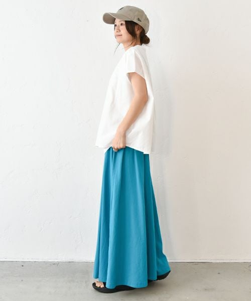 Our.｜カット素材ギャザースカート [[C-9037]][C]