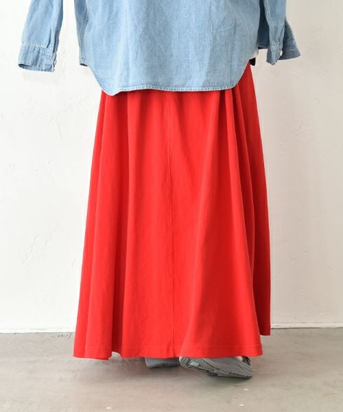 Our.｜カット素材ギャザースカート [[C-9037]][C]