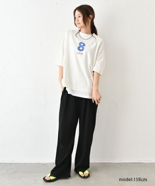 Our.｜カット素材イージーパンツ [[C-9038]][C]