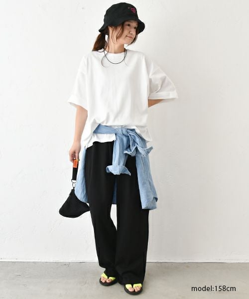 Our.｜カット素材イージーパンツ [[C-9038]][C]