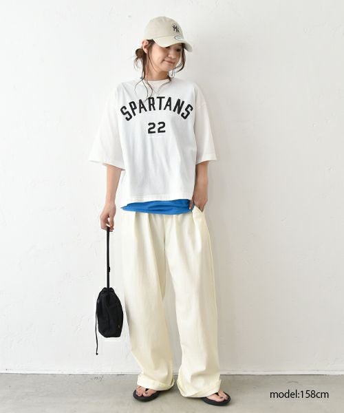 Our.｜カット素材イージーパンツ [[C-9038]][C]