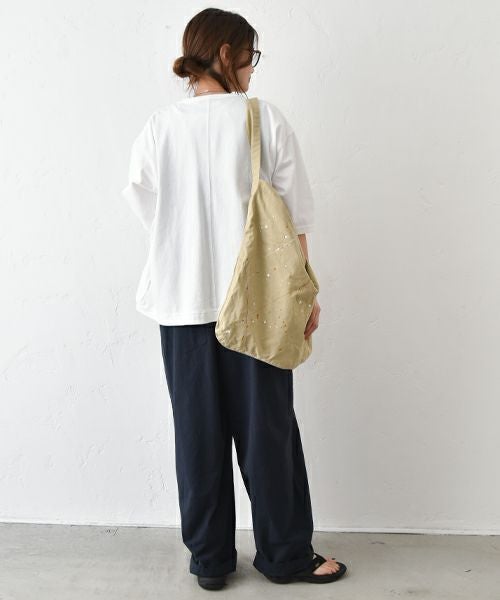 Our.｜スライダー配色 6分袖ジップカーデ [[C-9041]][C]