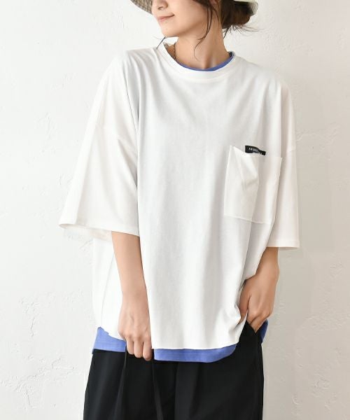 IN THE MARKET｜ビックポケットTシャツ [[C-2392]][C]