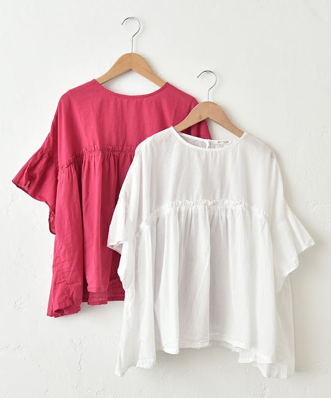 SUN VALLEY｜ボイルギャザープルオーバー [[SK5002257]][C]