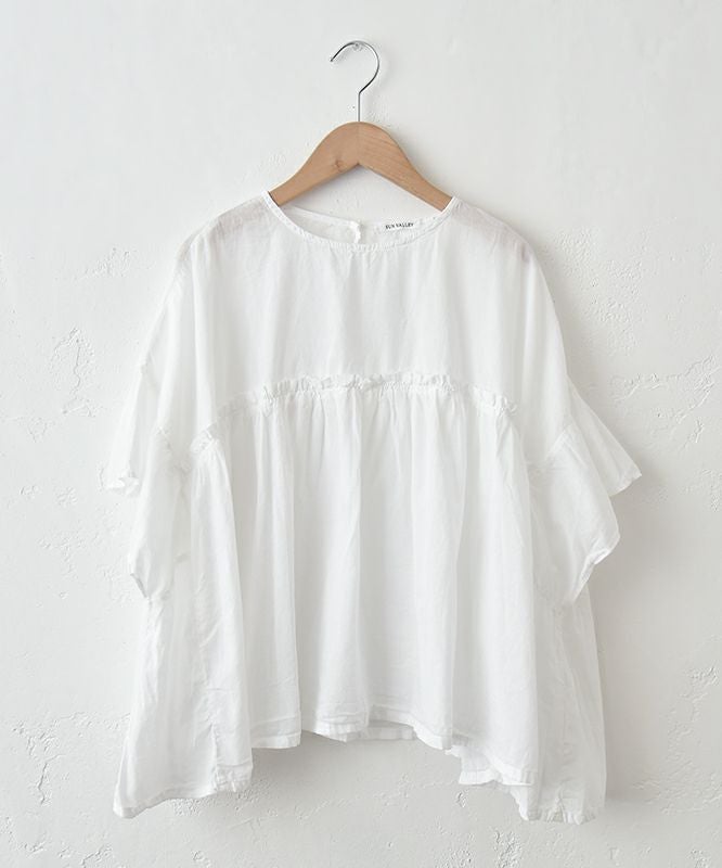 SUN VALLEY｜ボイルギャザープルオーバー [[SK5002257]][C]