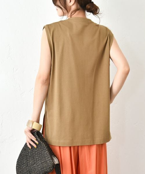 HUMS｜ミニロゴフレンチカットソー [[WTS6945]][C]