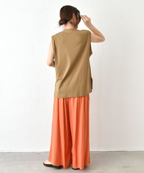 HUMS｜ミニロゴフレンチカットソー [[WTS6945]][C]