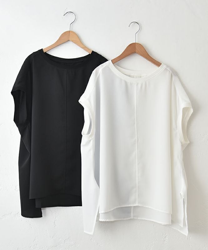 HUMS｜リブ使いプルオーバー [[HUM-060]][C]