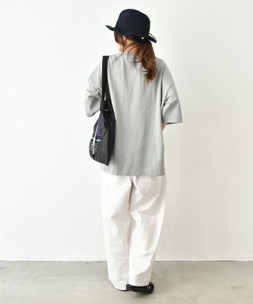 Our.｜サンドスリット入り　6分袖カットソー [[131315H]][C]