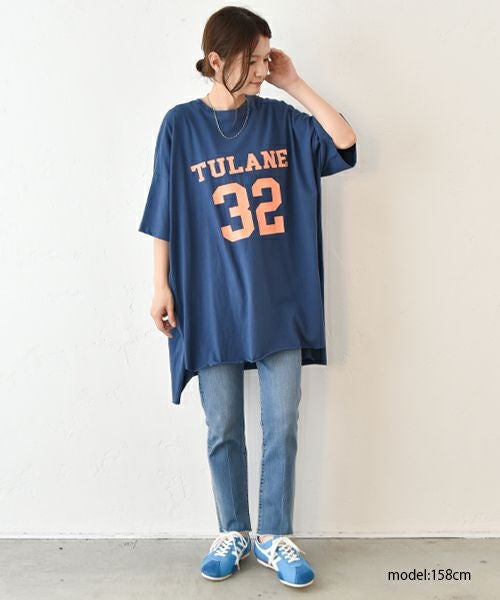 IN THE MARKET｜オーバーロゴカットソー [[C-2401]][C]