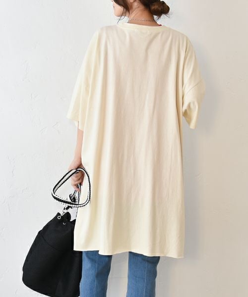 IN THE MARKET｜オーバーロゴカットソー [[C-2401]][C]