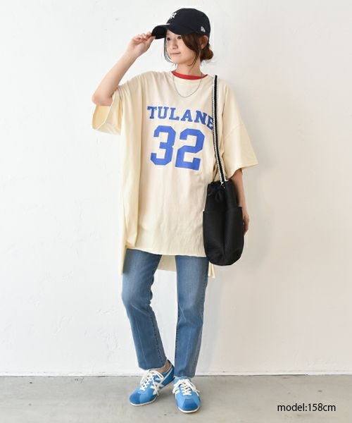 IN THE MARKET｜オーバーロゴカットソー [[C-2401]][C]