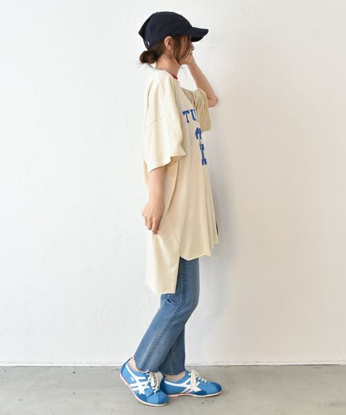 IN THE MARKET｜オーバーロゴカットソー [[C-2401]][C]