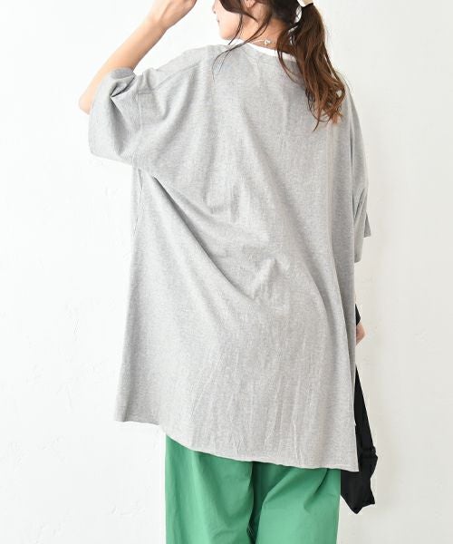 IN THE MARKET｜オーバーロゴカットソー [[C-2401]][C]