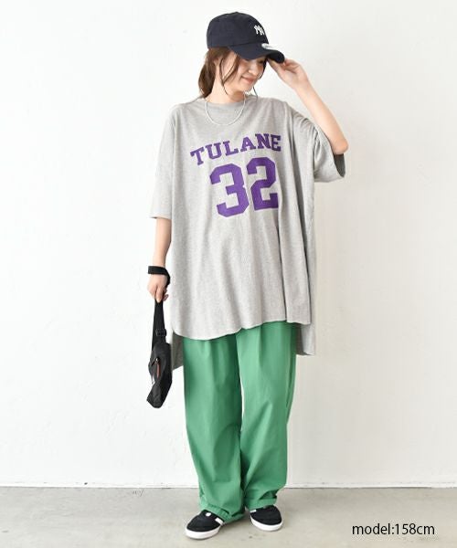 IN THE MARKET｜オーバーロゴカットソー [[C-2401]][C]