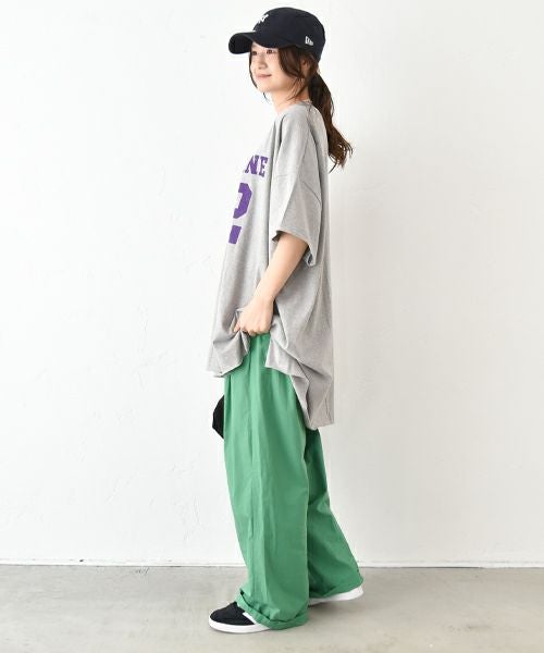 IN THE MARKET｜オーバーロゴカットソー [[C-2401]][C]