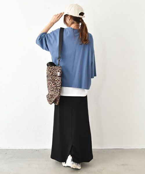 IN THE MARKET｜5分袖ロゴプリントTシャツ [[C-2403]][C]