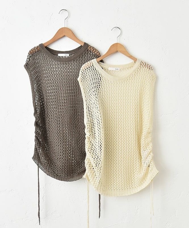  HUMS｜ざっくり編みニット [[C-5085]][C]