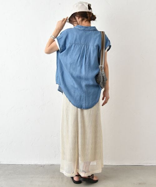 HUMS｜メッシュスカート [[500352]][C]