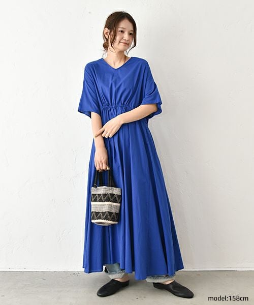 OMEKASI｜前絞りデザインワンピース [[hag-154]][C]