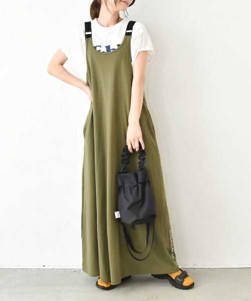 IN THE MARKET｜サイドロゴジャンパースカート [[C-2389]][C]