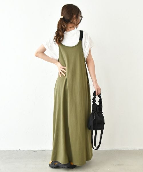 IN THE MARKET｜サイドロゴジャンパースカート [[C-2389]][C]