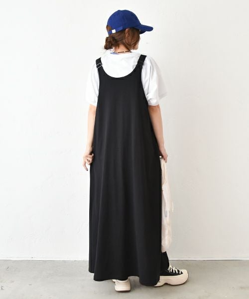 IN THE MARKET｜サイドロゴジャンパースカート [[C-2389]][C]