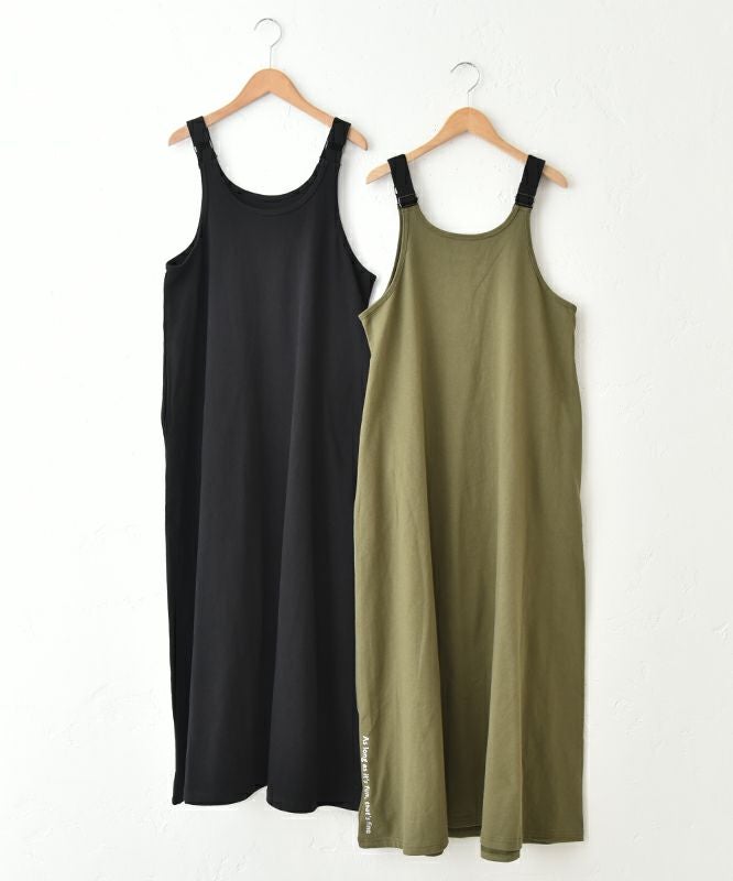  IN THE MARKET｜バックロゴジャンパースカート [[C-2389]][C]