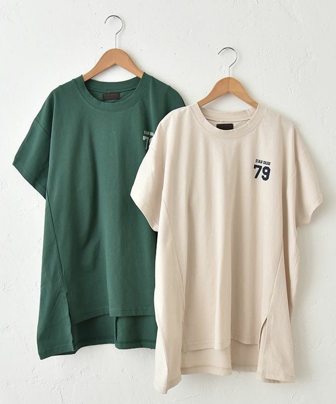 IN THE MARKET｜フレンチスリーブロゴカットソー [[C-2393]][C]