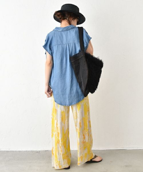 HUMS｜フレンチデニムシャツ [[C-5091]][C]