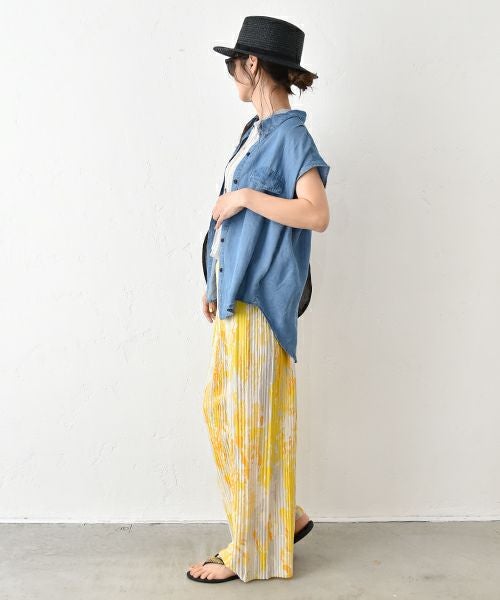 HUMS｜フレンチデニムシャツ [[C-5091]][C]