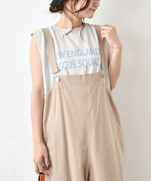 Our.｜ノースリーブロゴカットソー [[C-9043]][C]