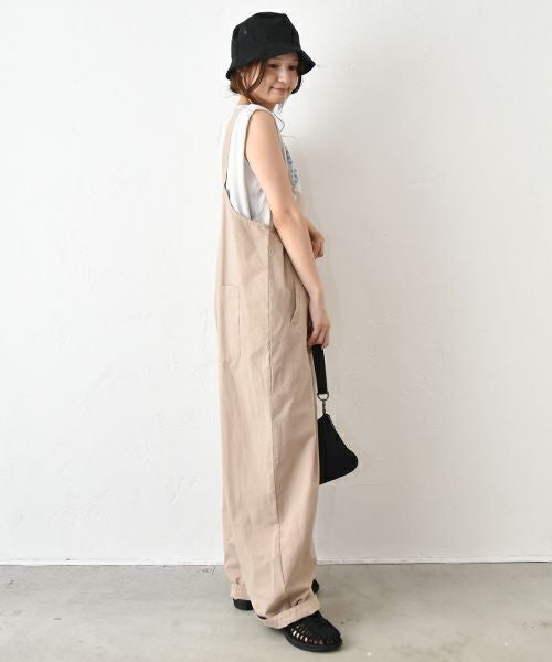 Our.｜ノースリーブロゴカットソー [[C-9043]][C]