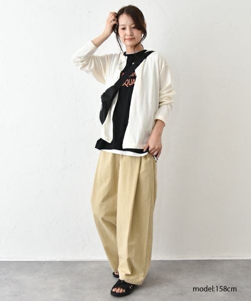 Our.｜ノースリーブロゴカットソー [[C-9043]][C]