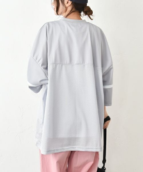 IN THE MARKET｜メッシュ素材フットボールプルオーバー [[C-2410]][C]