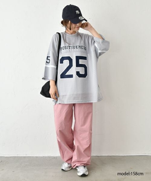 IN THE MARKET｜メッシュ素材フットボールプルオーバー [[C-2410]][C]