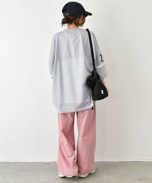 IN THE MARKET｜メッシュ素材フットボールプルオーバー [[C-2410]][C]