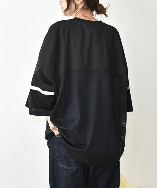 IN THE MARKET｜メッシュ素材フットボールプルオーバー [[C-2410]][C]